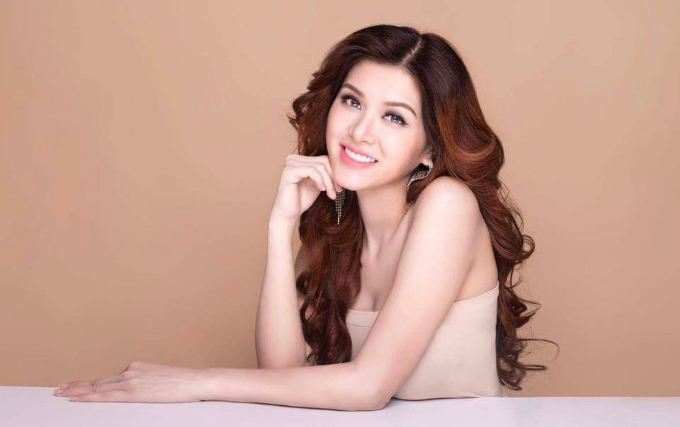 Hoa hậu Oanh Yến tham gia cuộc thi 'Nữ hoàng ngành làm đẹp'
